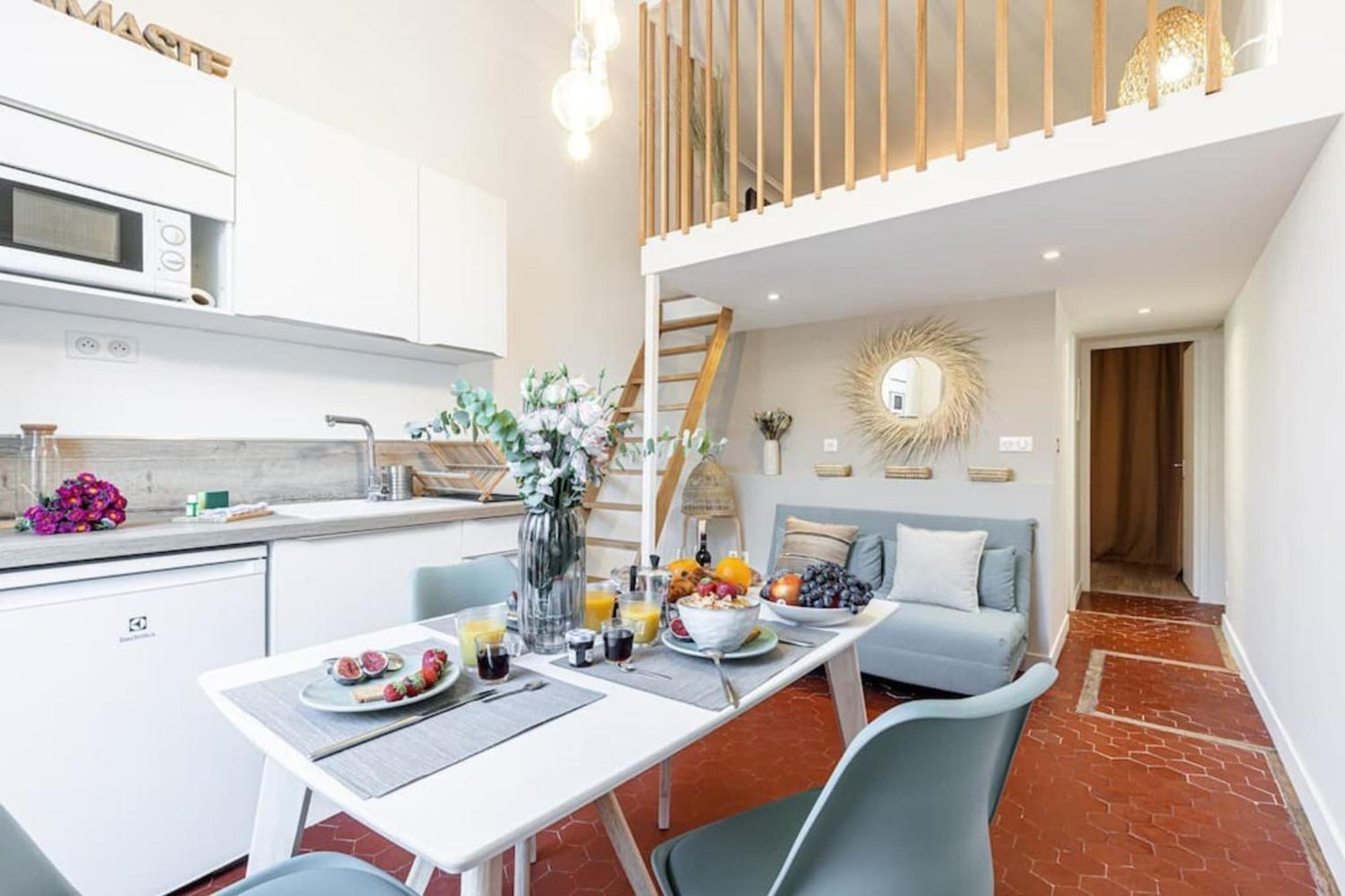 Appartamento Prefecture 15 - Old Town Duplex 2 Doubles Beds Nizza Esterno foto