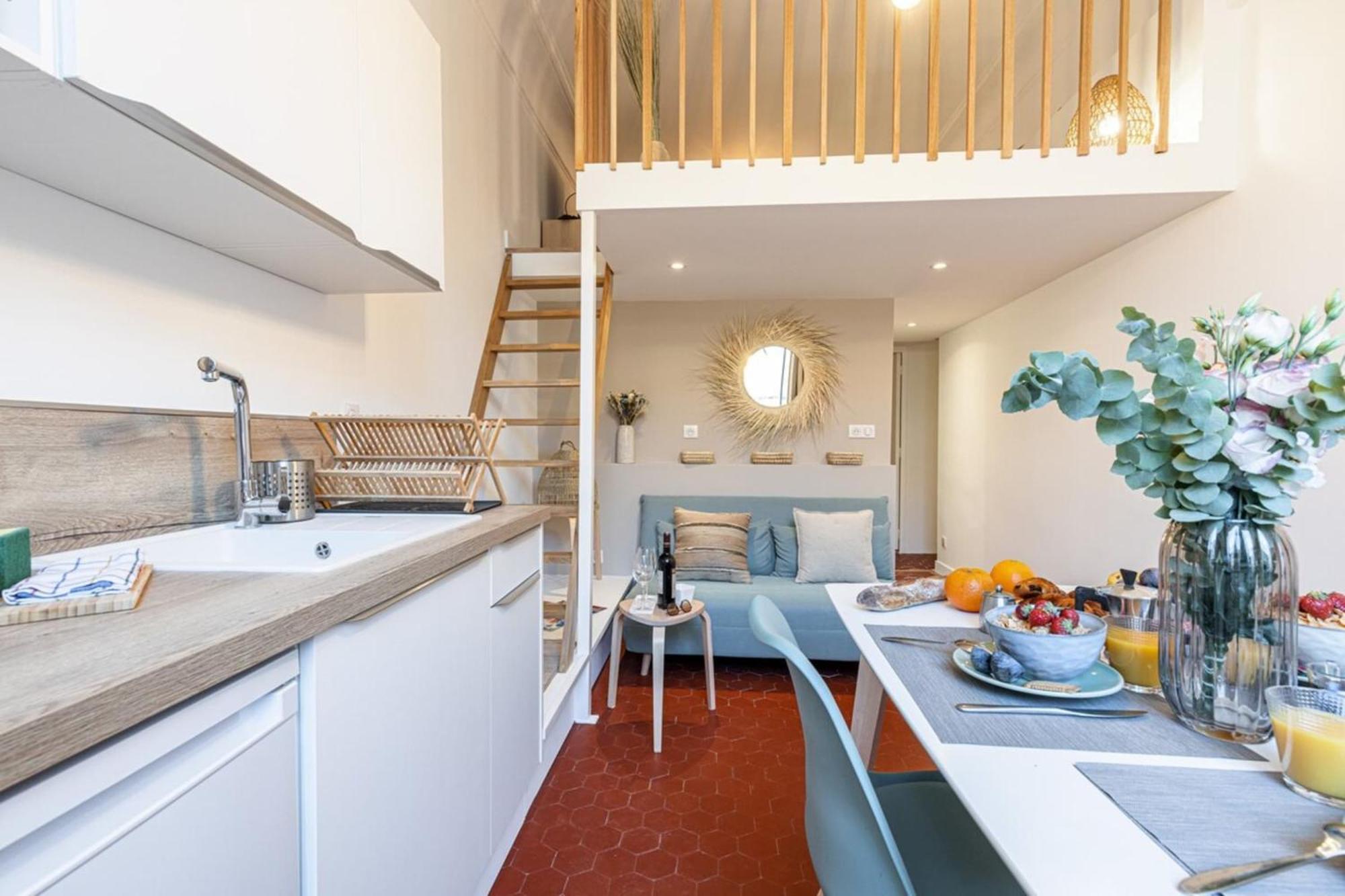 Appartamento Prefecture 15 - Old Town Duplex 2 Doubles Beds Nizza Esterno foto