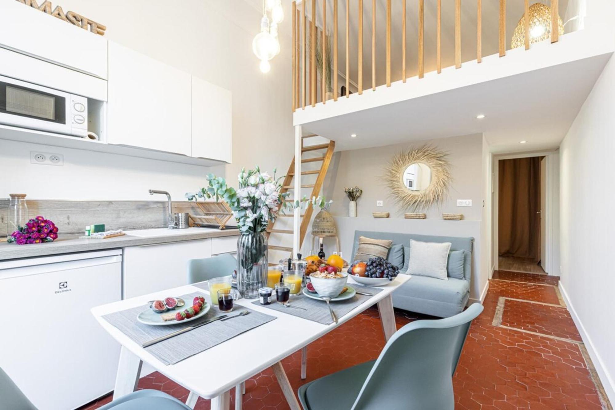 Appartamento Prefecture 15 - Old Town Duplex 2 Doubles Beds Nizza Esterno foto
